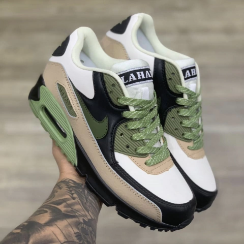 Tênis Nike Air Max 90 Verde/Marrom