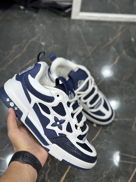 Tênis Louis Vuitton Lv Skate Marinho