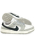 TÊNIS CASUL DUNK LOW - BRANCO/CINZA/PRETO - Xavier Calçados