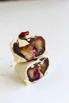 DÁTILES FRAMBUESAS BLANCO - comprar online