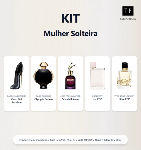 Kit - Mulher Solteira - comprar online