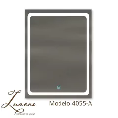 LED TOUCH 40x55cm - Bordes Redondos - LUMENS Espejos de Diseño