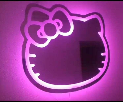 ESPEJO LED COLORES RGB Hello Kitty - comprar online