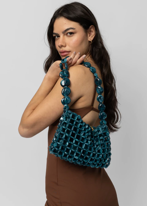 BAG IZZIE VERDE PETRÓLEO - comprar online