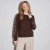 Sweater mujer bordado con puntillas cuello redondo en internet