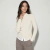 Sweater Mujer Básico Al Cuerpo Tejido Acanalado Cuello Redondo - tienda online
