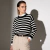 Sweater mujer rayado corto de bremer