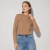 Sweater corto con trenzas - comprar online