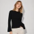 Sweater mujer manga Oxford tejido morley ancho - tienda online
