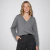 Sweater Tejido Bremer Mujer Oversized Escote V - Guessai Store