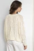 Sweater mujer trenzado calado premium en internet