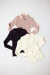 Cardigan Ribb Cuello Polo - comprar online
