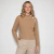 Sweater Tejido Tipo Lana Mujer Cuello Alto Botones en internet