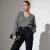Sweater Tejido Bremer Mujer Oversized Escote V en internet