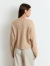 Sweater mujer cuello V hilado bremer doble en internet