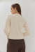 Sweater mujer tejido trenzado al cuerpo con mangas acampanadas - Guessai Store
