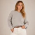 Sweater mujer punto geométrico