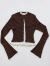 Cardigan mujer con encaje y botones - tienda online