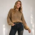 Sweater mujer punto inglés oversize