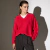 Sweater mujer cuello V hilado bremer doble - Guessai Store