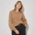 Sweater mujer tejido efecto tipo lana