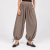 Pantalón Balloon Cuadrillé Algodón - tienda online