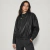 Campera biker oversized de ecocuero en internet