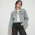 Chaqueta Denim Crop Hotfix - Guessai Store