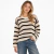 Sweater Rayado Semicalado Algodón - Guessai Store