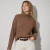 Polera mujer morley canalé jaspeada - comprar online