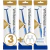 Gel Clareador Dental Whiteness Perfect 22% - 3 Un + 1 Par de Moldeiras - comprar online