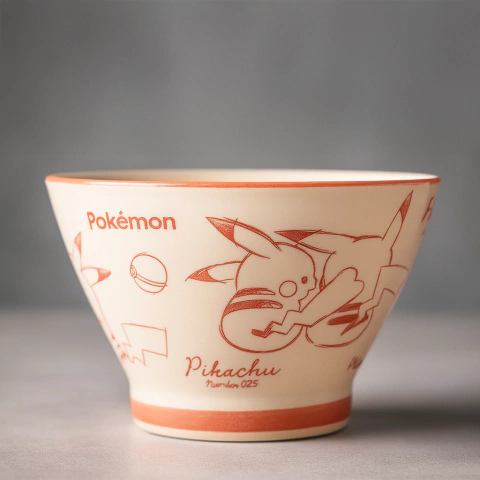 Bowl Pokémon Pikachu com Pokébola Rosa 12,5 cm  Louça Oficial - comprar online