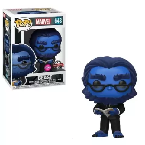 Funko Pop - Marvel - Beast Flocked #643