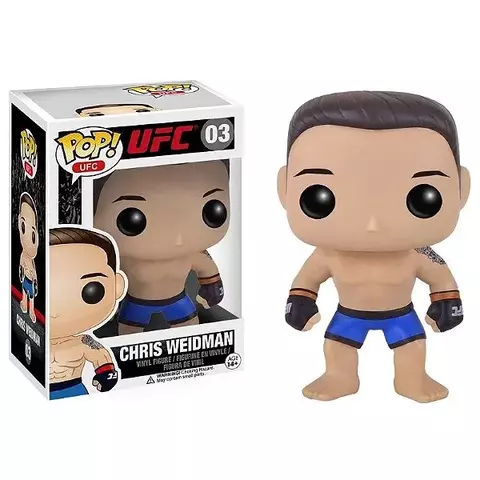 Funko Pop - Esportes - Chris Weidman #3 - comprar online