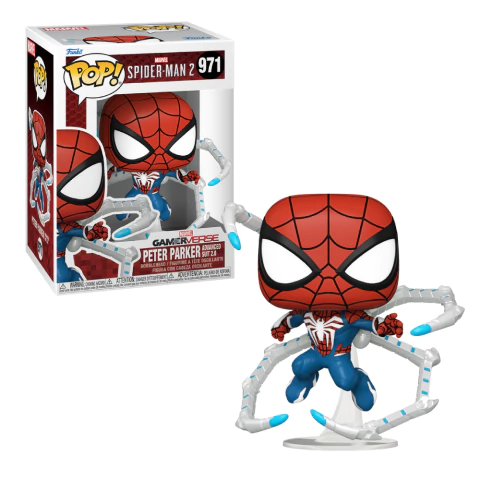 Funko Pop - Homem Aranha - Peter Parker Advanced Suit 2 0 #971
