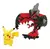 Action Figure - Pikachu + Yveltal - Tomy na internet