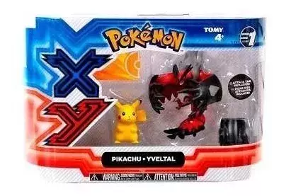 Action Figure - Pikachu + Yveltal - Tomy - comprar online