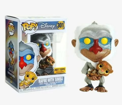 Funko Pop - Disney - Rafiki With Simba Diamond Collection #301