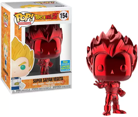 Funko Pop - Animation - Super Saiyan Vegeta Red Chrome #154