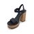 Sandalias Fiesta Vestir Faja Corcho Mujer Art 830 - comprar online