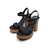 Sandalias Fiesta Vestir Faja Corcho Mujer Art 830 - tienda online