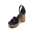 Sandalias Fiesta Vestir Corcho Cruzadas Mujer Art 845 - comprar online