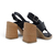 Sandalias Cruzadas Mujer Taco Cuadrado Fernanda