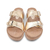 Sandalias Doble Hebilla Ajustables Moda Mujer Urbanas Art Nara