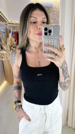 Blusa regata canelada Forum - comprar online