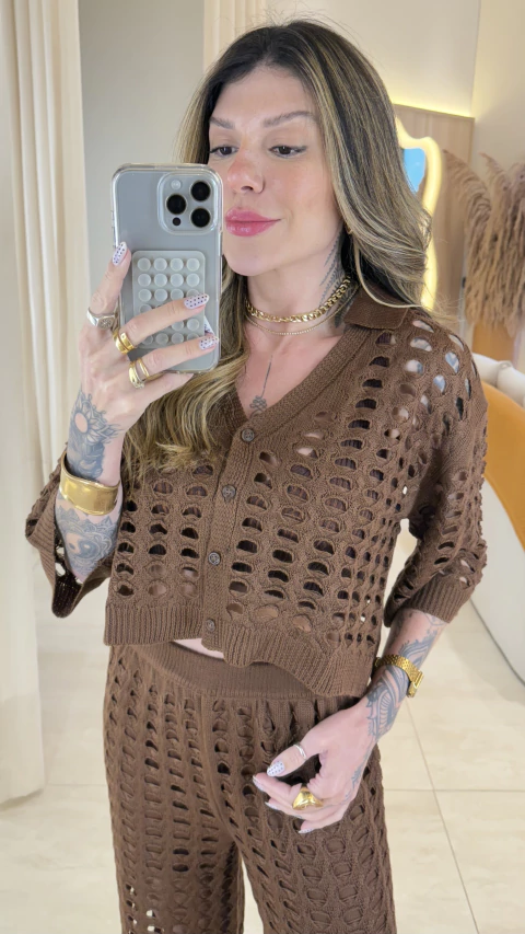 Blusa tricô Alice - comprar online