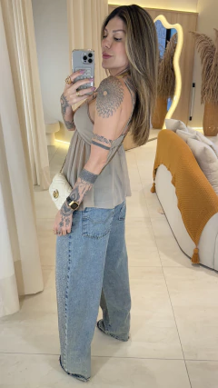 Calça jeans aplicação Forum - Animus