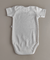 Body off-white infantil mangas curtas.