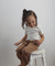 calça infantil moletom chocolate.