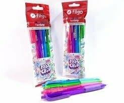 LAPICERAS FILGO FAST CRIP X 4 SURTIDO BRILLANTE-FG10-F4-BRI